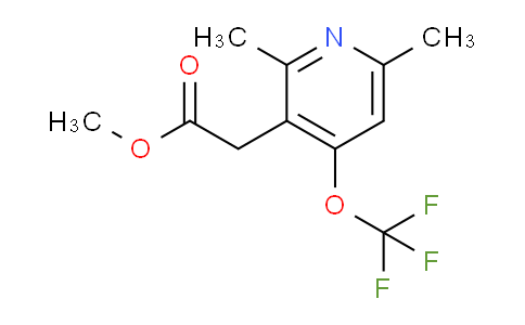 AM21605 | 1804003-04-0 | Methyl 2,6-dimethyl-4-(trifluoromethoxy)pyridine-3-acetate