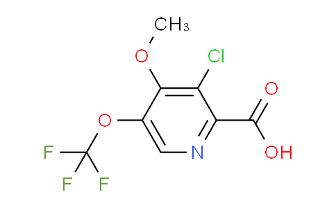 AM216051 | 1803695-80-8 | 3-Chloro-4-methoxy-5-(trifluoromethoxy)pyridine-2-carboxylic acid
