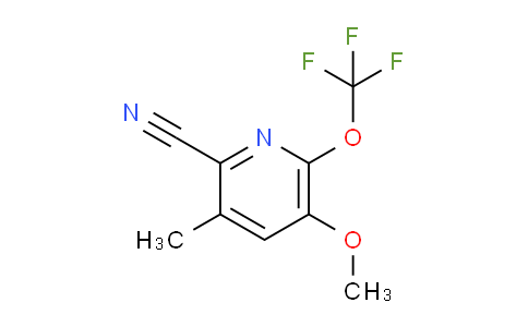 AM216052 | 1804394-38-4 | 2-Cyano-5-methoxy-3-methyl-6-(trifluoromethoxy)pyridine