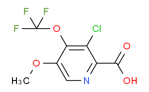 AM216053 | 1804694-19-6 | 3-Chloro-5-methoxy-4-(trifluoromethoxy)pyridine-2-carboxylic acid