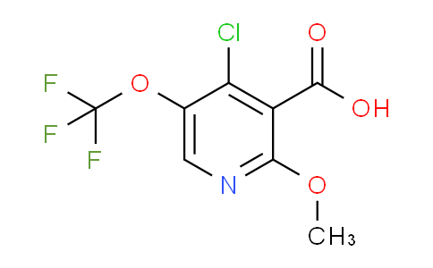 AM216055 | 1803922-36-2 | 4-Chloro-2-methoxy-5-(trifluoromethoxy)pyridine-3-carboxylic acid