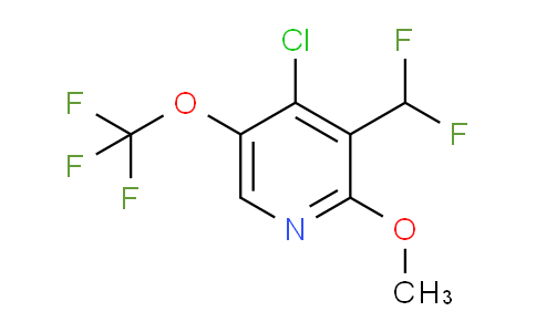 AM216056 | 1803920-14-0 | 4-Chloro-3-(difluoromethyl)-2-methoxy-5-(trifluoromethoxy)pyridine