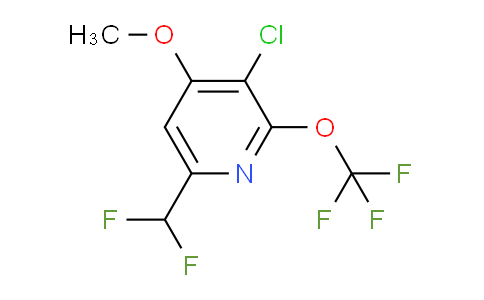 AM216058 | 1803694-39-4 | 3-Chloro-6-(difluoromethyl)-4-methoxy-2-(trifluoromethoxy)pyridine