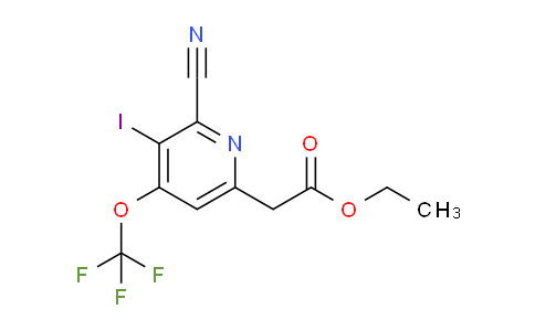 AM216082 | 1804694-85-6 | Ethyl 2-cyano-3-iodo-4-(trifluoromethoxy)pyridine-6-acetate