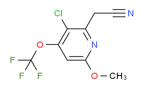 AM216087 | 1806101-65-4 | 3-Chloro-6-methoxy-4-(trifluoromethoxy)pyridine-2-acetonitrile