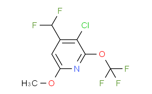 AM216094 | 1804551-56-1 | 3-Chloro-4-(difluoromethyl)-6-methoxy-2-(trifluoromethoxy)pyridine