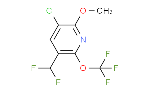 AM216096 | 1806233-21-5 | 3-Chloro-5-(difluoromethyl)-2-methoxy-6-(trifluoromethoxy)pyridine