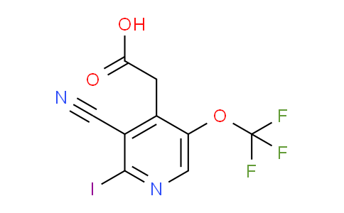 AM216097 | 1804784-18-6 | 3-Cyano-2-iodo-5-(trifluoromethoxy)pyridine-4-acetic acid