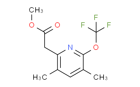 AM21610 | 1806118-68-2 | Methyl 3,5-dimethyl-2-(trifluoromethoxy)pyridine-6-acetate