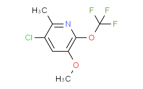 AM216107 | 1806112-57-1 | 3-Chloro-5-methoxy-2-methyl-6-(trifluoromethoxy)pyridine
