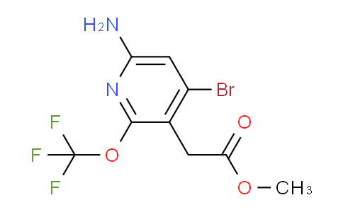 AM21611 | 1804020-17-4 | Methyl 6-amino-4-bromo-2-(trifluoromethoxy)pyridine-3-acetate