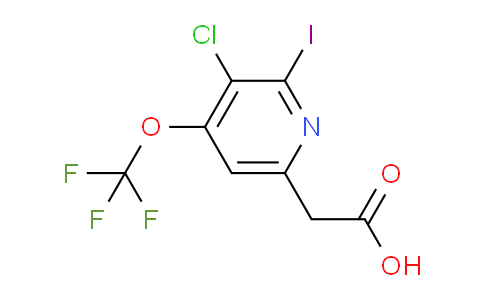 AM216129 | 1804551-20-9 | 3-Chloro-2-iodo-4-(trifluoromethoxy)pyridine-6-acetic acid