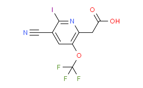 AM216136 | 1803709-91-2 | 3-Cyano-2-iodo-5-(trifluoromethoxy)pyridine-6-acetic acid