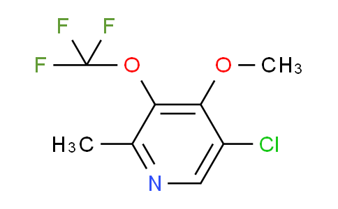 AM216143 | 1806165-51-4 | 5-Chloro-4-methoxy-2-methyl-3-(trifluoromethoxy)pyridine