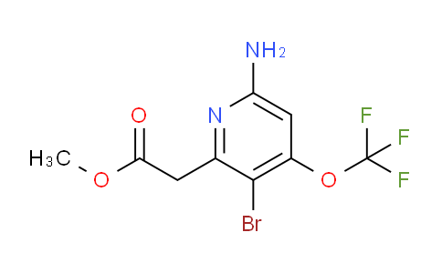 AM21615 | 1803677-13-5 | Methyl 6-amino-3-bromo-4-(trifluoromethoxy)pyridine-2-acetate