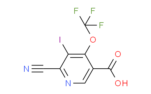AM216169 | 1804671-79-1 | 2-Cyano-3-iodo-4-(trifluoromethoxy)pyridine-5-carboxylic acid
