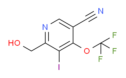5-Cyano-3-iodo-4-(trifluoromethoxy)pyridine-2-methanol