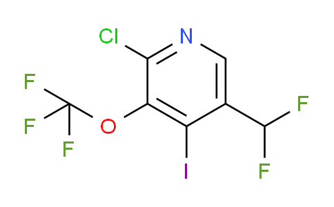 2-Chloro-5-(difluoromethyl)-4-iodo-3-(trifluoromethoxy)pyridine
