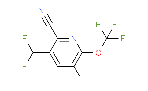 AM216195 | 1806038-00-5 | 2-Cyano-3-(difluoromethyl)-5-iodo-6-(trifluoromethoxy)pyridine