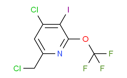 4-Chloro-6-(chloromethyl)-3-iodo-2-(trifluoromethoxy)pyridine