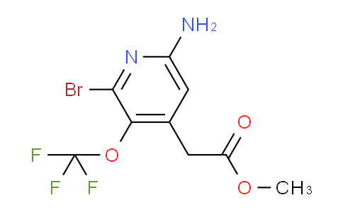 AM21623 | 1804465-07-3 | Methyl 6-amino-2-bromo-3-(trifluoromethoxy)pyridine-4-acetate