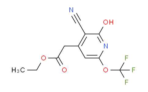 AM216233 | 1806243-49-1 | Ethyl 3-cyano-2-hydroxy-6-(trifluoromethoxy)pyridine-4-acetate