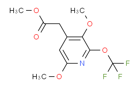 Methyl 3,6-dimethoxy-2-(trifluoromethoxy)pyridine-4-acetate