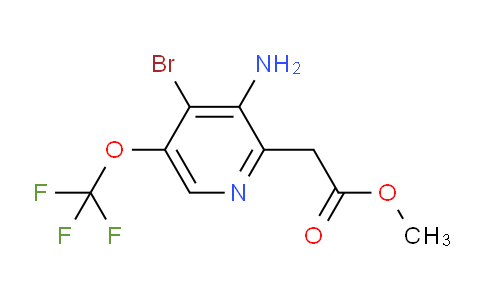 AM21629 | 1804528-05-9 | Methyl 3-amino-4-bromo-5-(trifluoromethoxy)pyridine-2-acetate