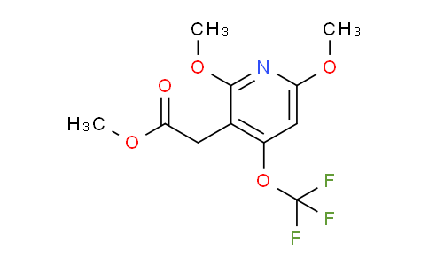 AM21630 | 1805981-52-5 | Methyl 2,6-dimethoxy-4-(trifluoromethoxy)pyridine-3-acetate