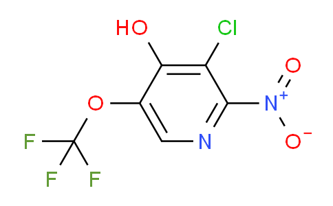 3-Chloro-4-hydroxy-2-nitro-5-(trifluoromethoxy)pyridine