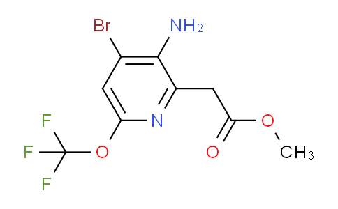 AM21631 | 1805934-47-7 | Methyl 3-amino-4-bromo-6-(trifluoromethoxy)pyridine-2-acetate