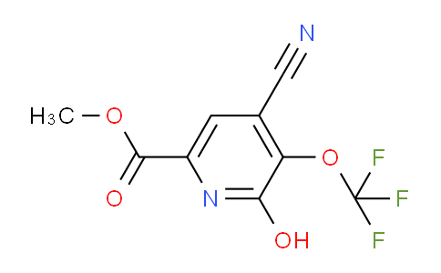 Methyl 4-cyano-2-hydroxy-3-(trifluoromethoxy)pyridine-6-carboxylate