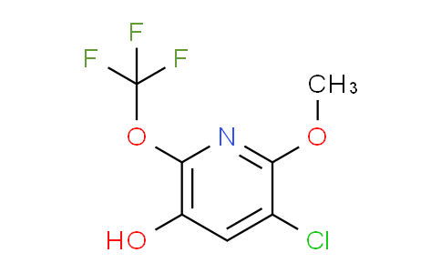 3-Chloro-5-hydroxy-2-methoxy-6-(trifluoromethoxy)pyridine