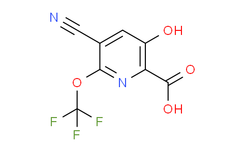 AM216317 | 1804665-43-7 | 3-Cyano-5-hydroxy-2-(trifluoromethoxy)pyridine-6-carboxylic acid