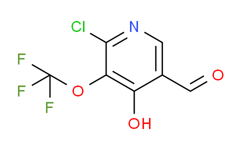 2-Chloro-4-hydroxy-3-(trifluoromethoxy)pyridine-5-carboxaldehyde