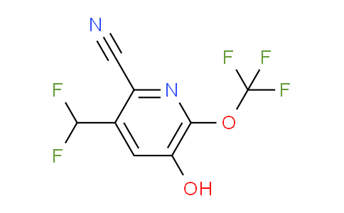 AM216351 | 1804474-31-4 | 2-Cyano-3-(difluoromethyl)-5-hydroxy-6-(trifluoromethoxy)pyridine