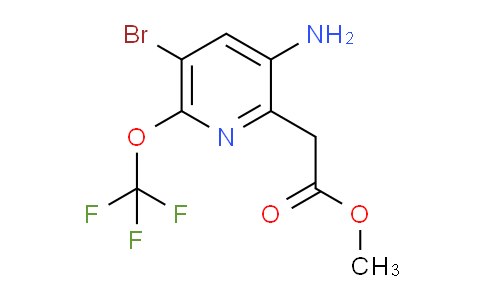 AM21636 | 1803979-90-9 | Methyl 3-amino-5-bromo-6-(trifluoromethoxy)pyridine-2-acetate