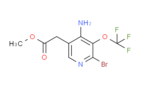 AM21637 | 1804465-15-3 | Methyl 4-amino-2-bromo-3-(trifluoromethoxy)pyridine-5-acetate