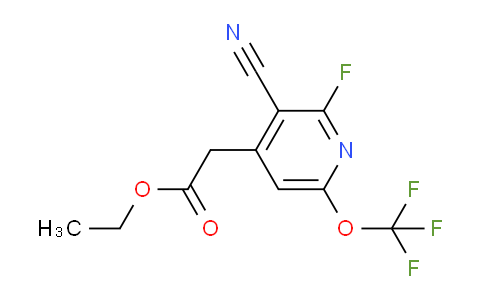 AM216374 | 1803650-17-0 | Ethyl 3-cyano-2-fluoro-6-(trifluoromethoxy)pyridine-4-acetate