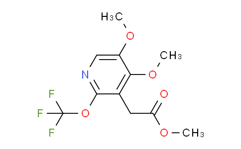 AM21638 | 1803939-20-9 | Methyl 4,5-dimethoxy-2-(trifluoromethoxy)pyridine-3-acetate