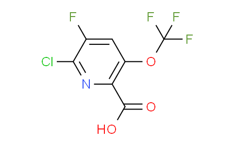 AM216386 | 1804618-00-5 | 2-Chloro-3-fluoro-5-(trifluoromethoxy)pyridine-6-carboxylic acid