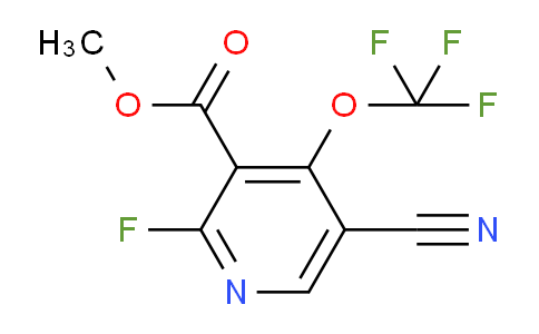 AM216390 | 1804684-84-1 | Methyl 5-cyano-2-fluoro-4-(trifluoromethoxy)pyridine-3-carboxylate