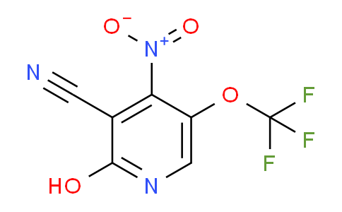 3-Cyano-2-hydroxy-4-nitro-5-(trifluoromethoxy)pyridine