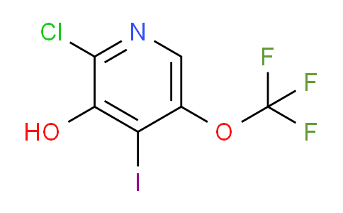 2-Chloro-3-hydroxy-4-iodo-5-(trifluoromethoxy)pyridine