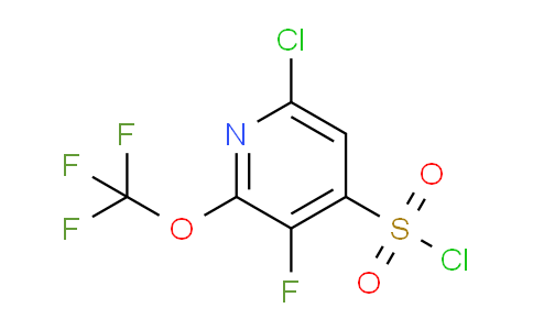 AM216414 | 1803666-60-5 | 6-Chloro-3-fluoro-2-(trifluoromethoxy)pyridine-4-sulfonyl chloride