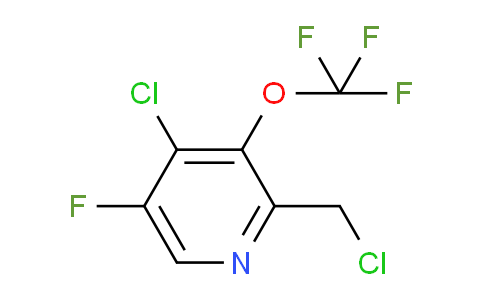 4-Chloro-2-(chloromethyl)-5-fluoro-3-(trifluoromethoxy)pyridine
