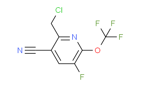 AM216424 | 1804713-24-3 | 2-(Chloromethyl)-3-cyano-5-fluoro-6-(trifluoromethoxy)pyridine