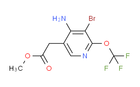 AM21643 | 1804005-89-7 | Methyl 4-amino-3-bromo-2-(trifluoromethoxy)pyridine-5-acetate