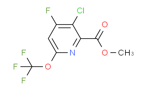 AM216445 | 1804618-37-8 | Methyl 3-chloro-4-fluoro-6-(trifluoromethoxy)pyridine-2-carboxylate