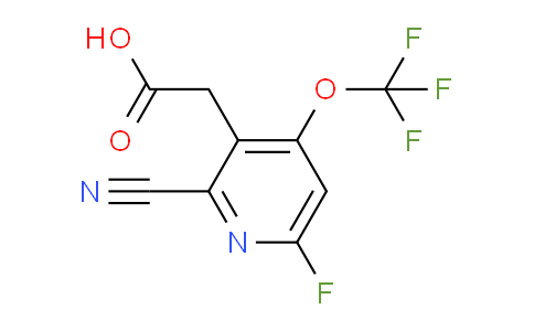 AM216453 | 1803648-78-3 | 2-Cyano-6-fluoro-4-(trifluoromethoxy)pyridine-3-acetic acid